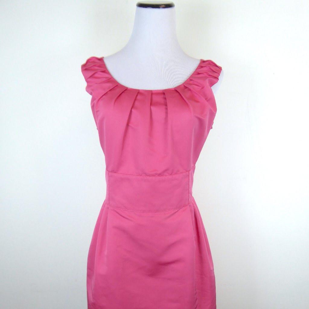Giorgio Armani Collezioni Coral Pink Dress + Coat 2 Piece Set Ensemble I46 10